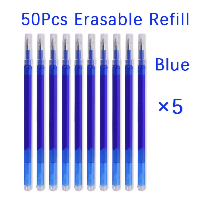 Pilot Pen Frixion - 50 Pcs/Set 0.7mm Erasable Pen Refill