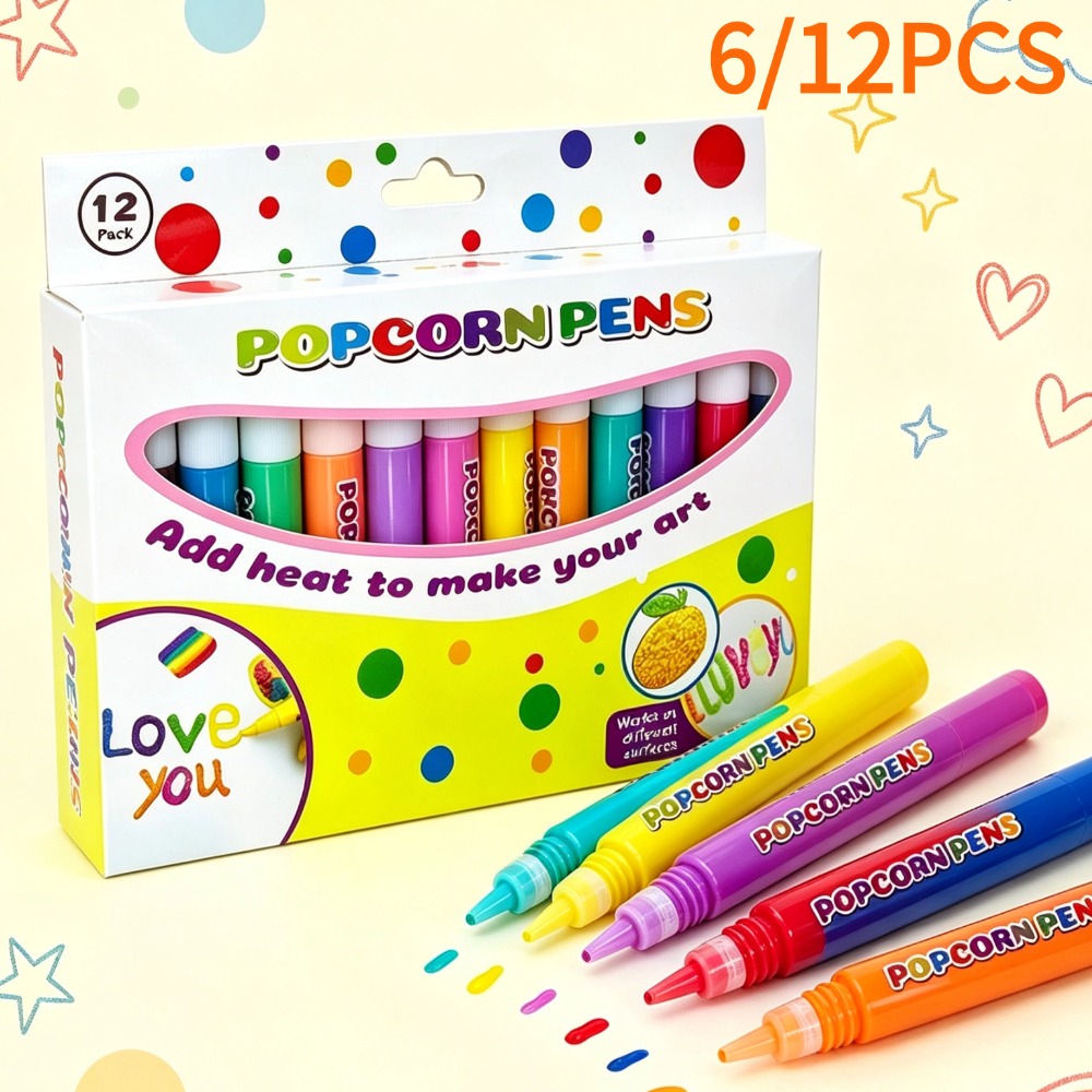 Magical Puffy Popcorn Pens Set - Copic Marker Sketch ulasan dan harga