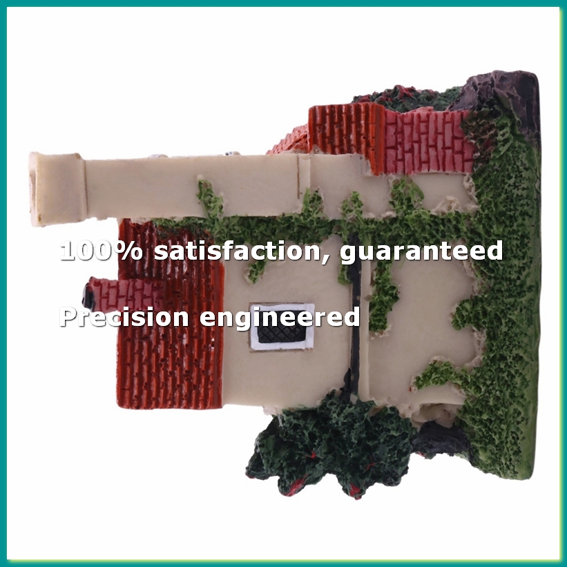 Cute Mini Resin House Miniatur - Resin Crafts ulasan dan harga