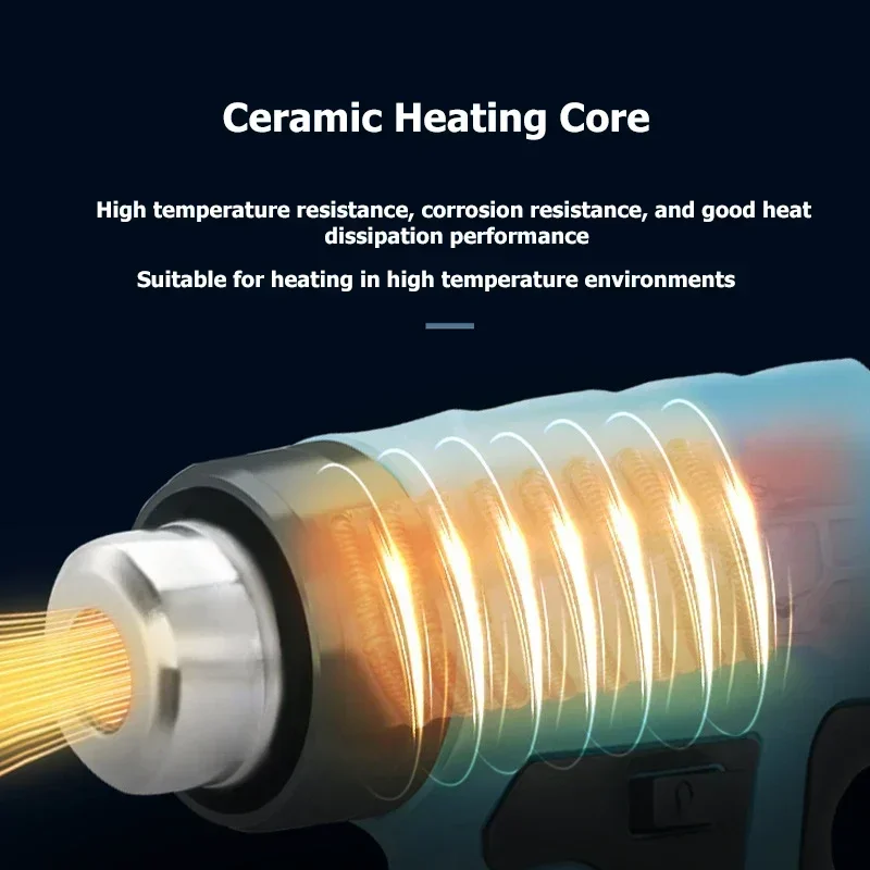 Hot Air Gun Fast Heating Porta - Heat Gun Small ulasan dan harga