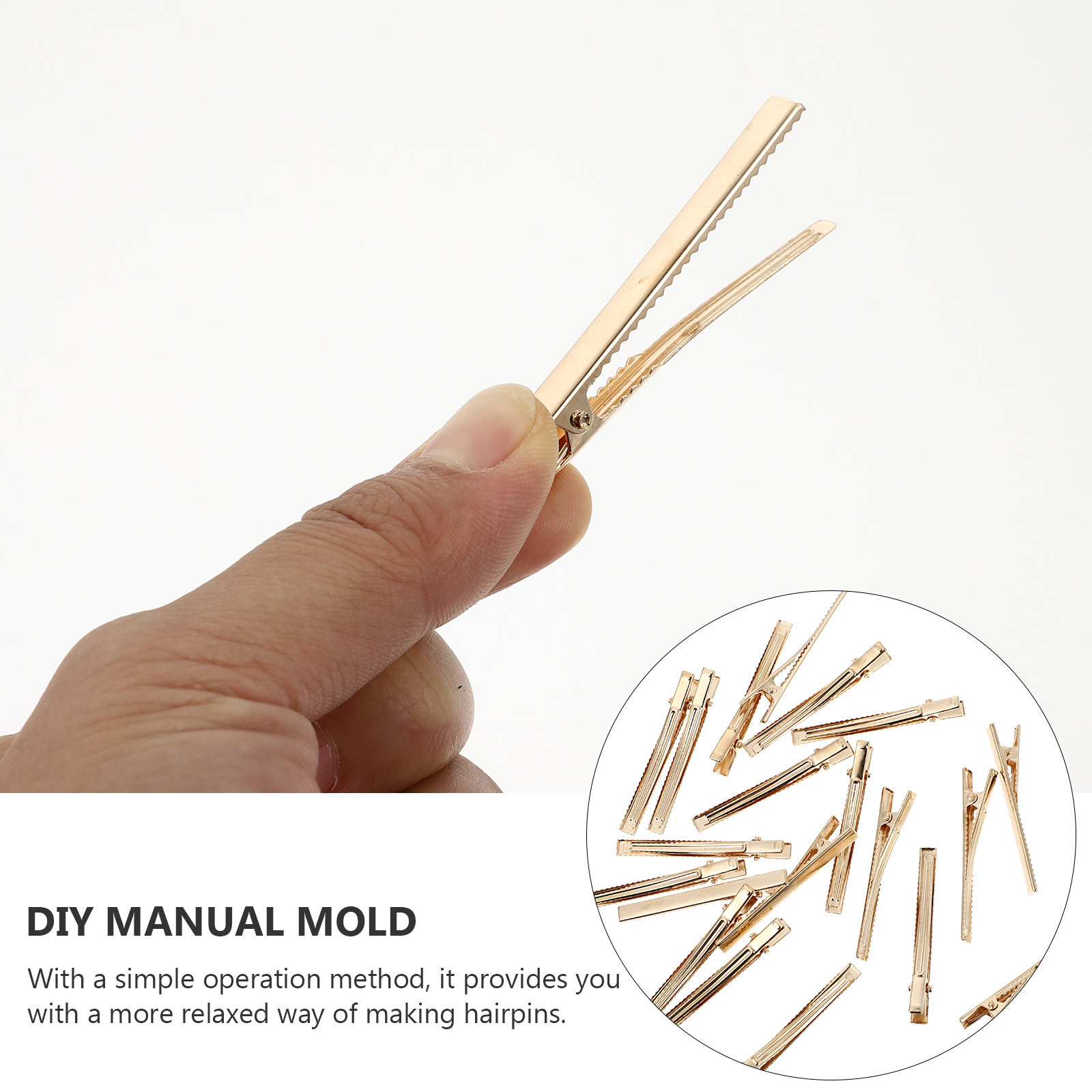 1Set Silicone Hair Clips Mold  - Resin Crafts ulasan dan harga