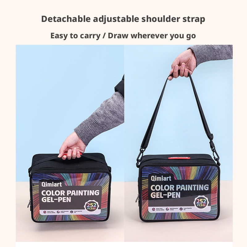 252Pcs 234 Colors Fine Tip Gel - Copic Marker Sketch ulasan dan harga
