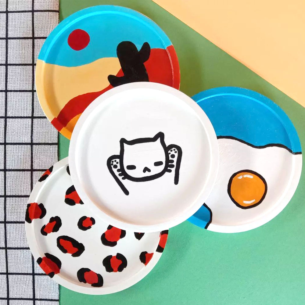 Round Coaster Silicone Mold DI - Coaster Mold Round ulasan dan harga