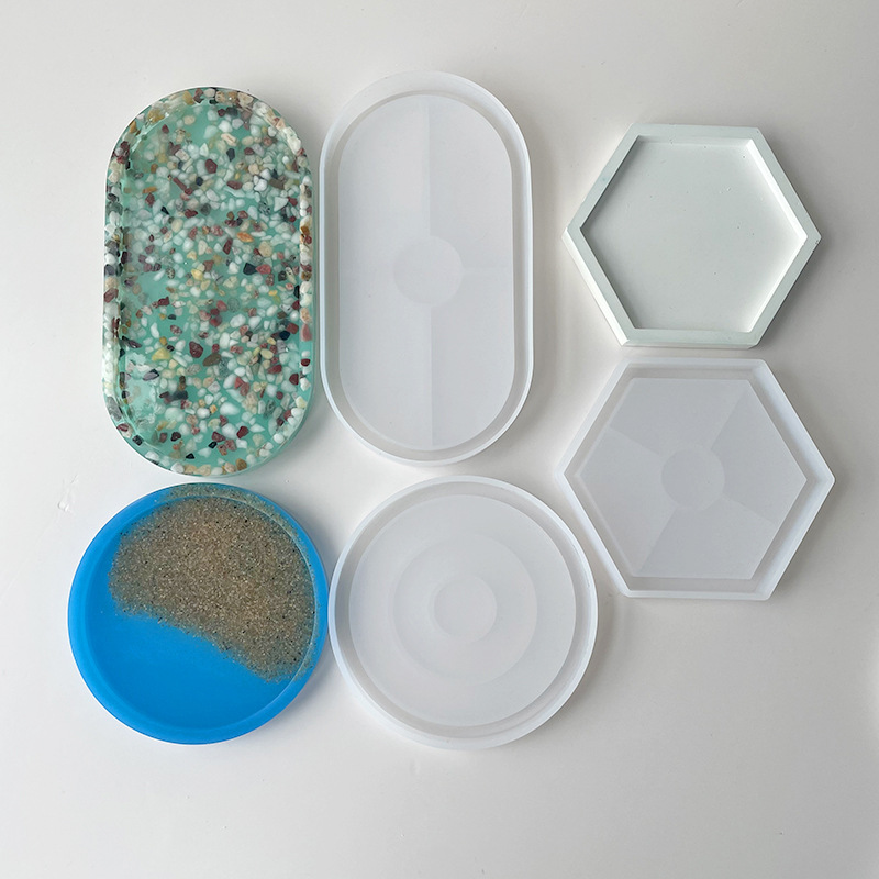 Round Coaster Silicone Mold DI - Coaster Mold Round ulasan dan harga