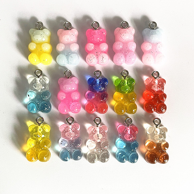 DW82 10Pcs Dual Color Resin Be - Resin Craft Projects ulasan dan harga