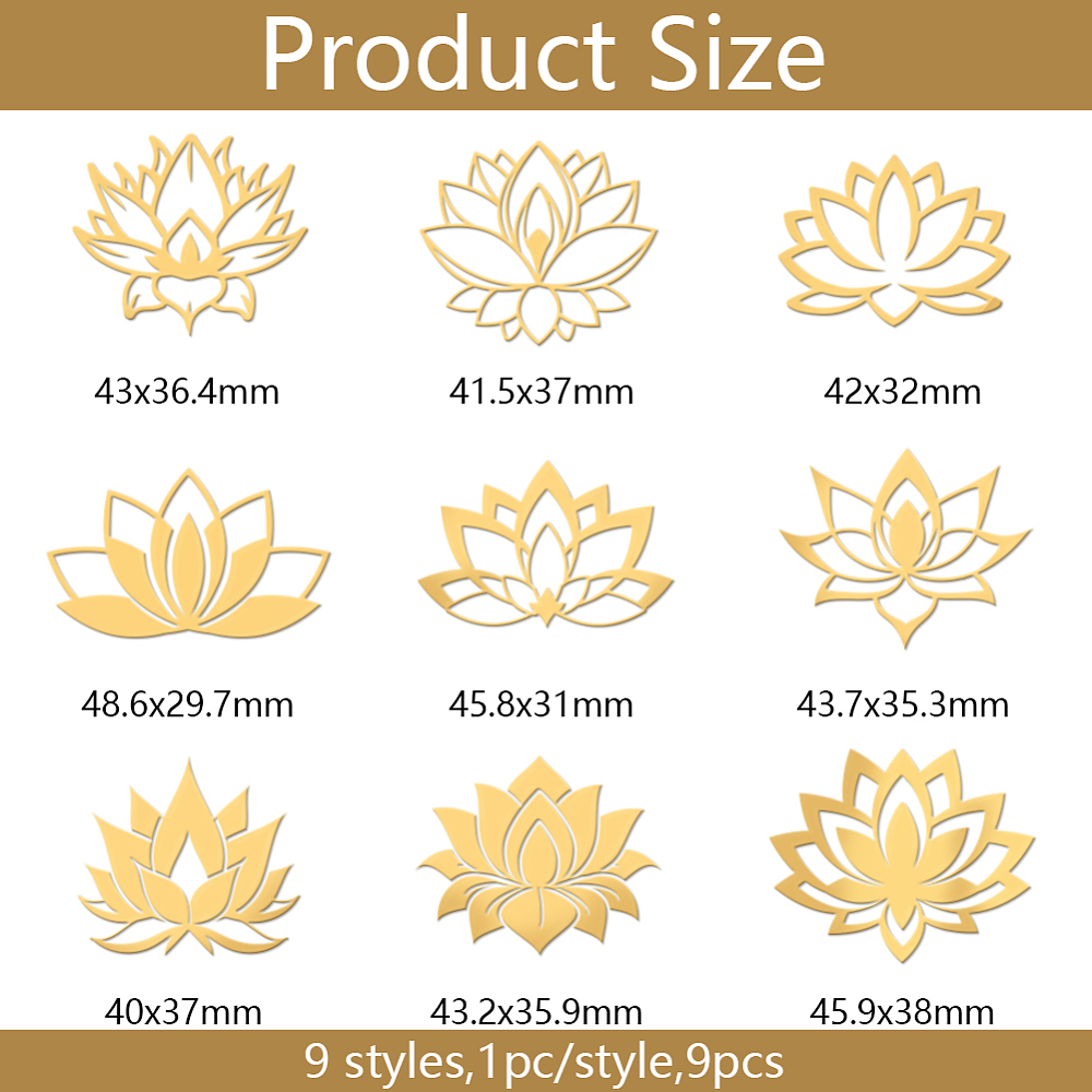 Nickel Decoration Stickers Met - Resin Craft Material ulasan dan harga