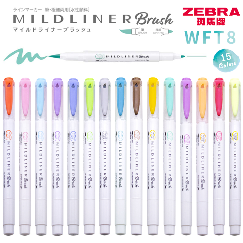 Japan Zebra 25 Color 1Pc WFT8  - Zebra Pen Mildliner ulasan dan harga