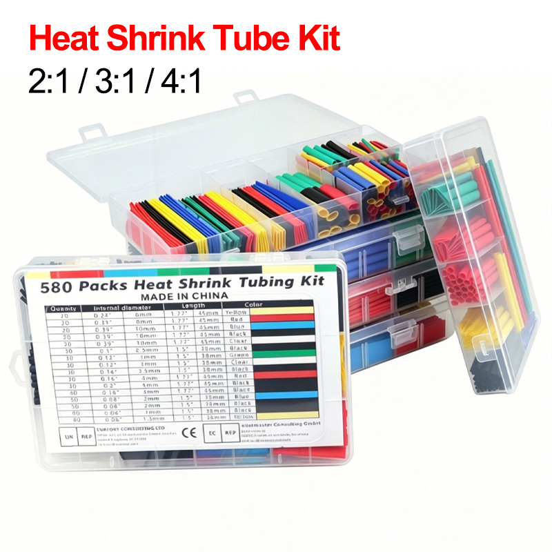 Shrinkage Tubing Kit 73~900pcs - Heat Gun Small ulasan dan harga