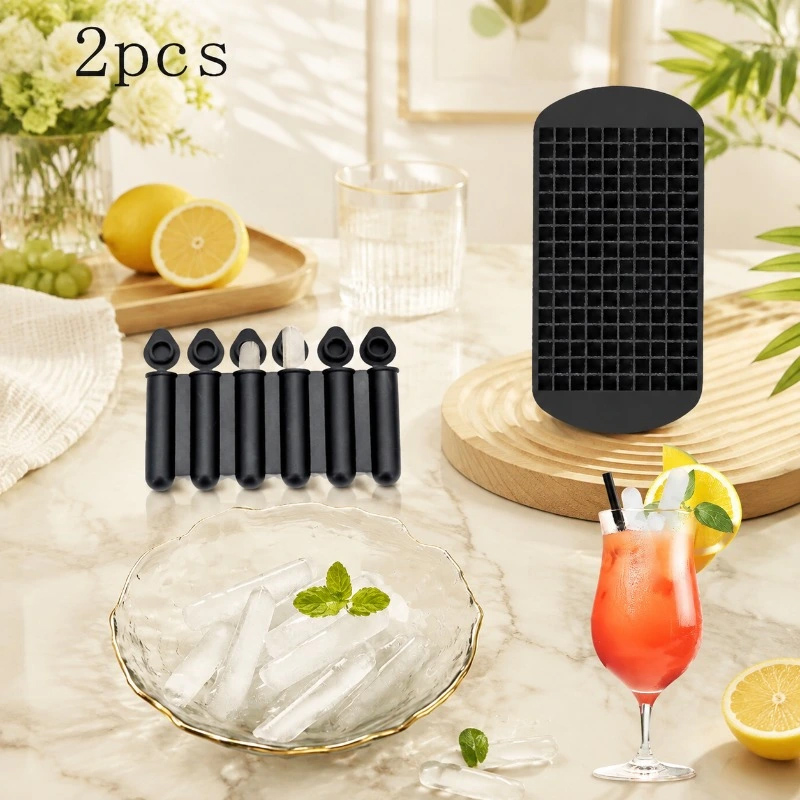Mini Ice Cube Mold, Silicone I - Silicone Mold Tray ulasan dan harga