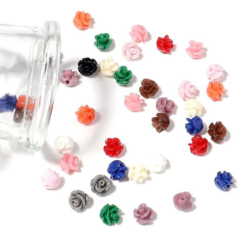30pcs Resin Imitation Coral Fl - Flower Preservation Resin ulasan dan harga