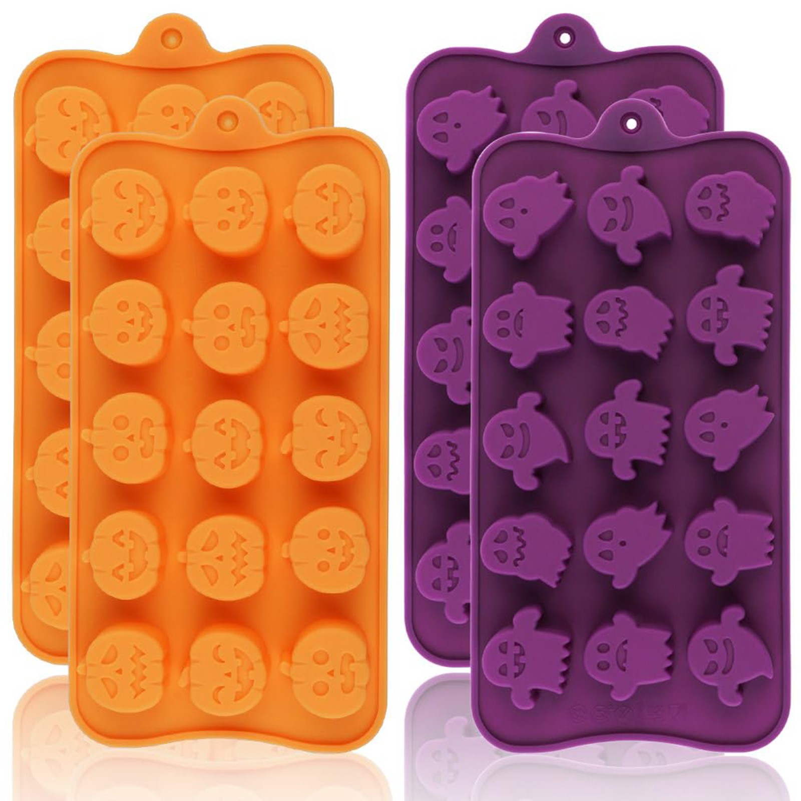 Halloween Silicone Mold Trendi - Silicone Mold Tray ulasan dan harga
