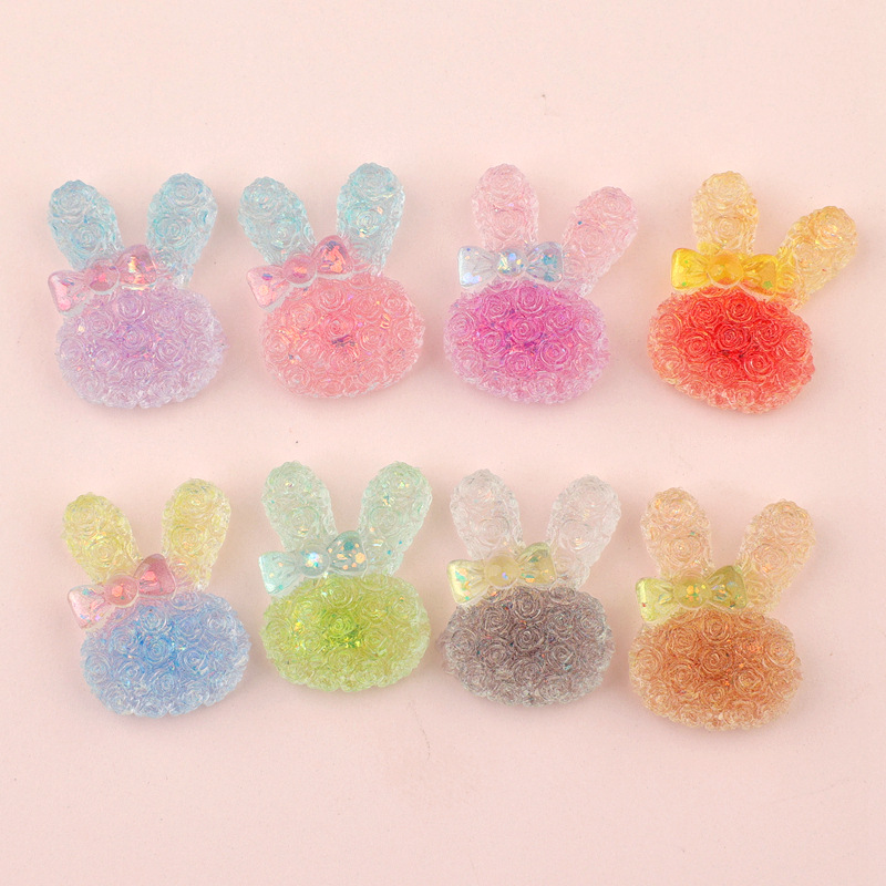 5PCS 18*25mm Luminous Gradient - Resin Craft Material ulasan dan harga