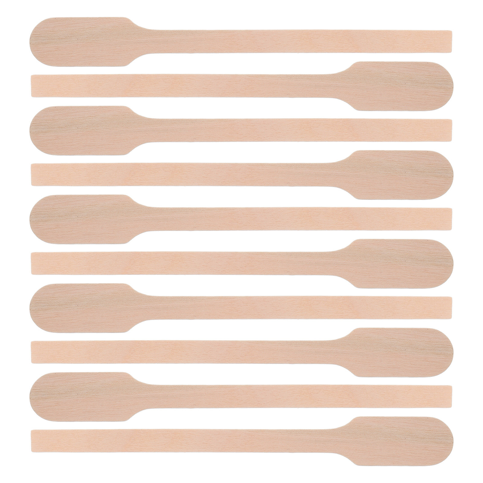 200Pcs Wood Mixing Sticks Flat - Resin Crafts ulasan dan harga