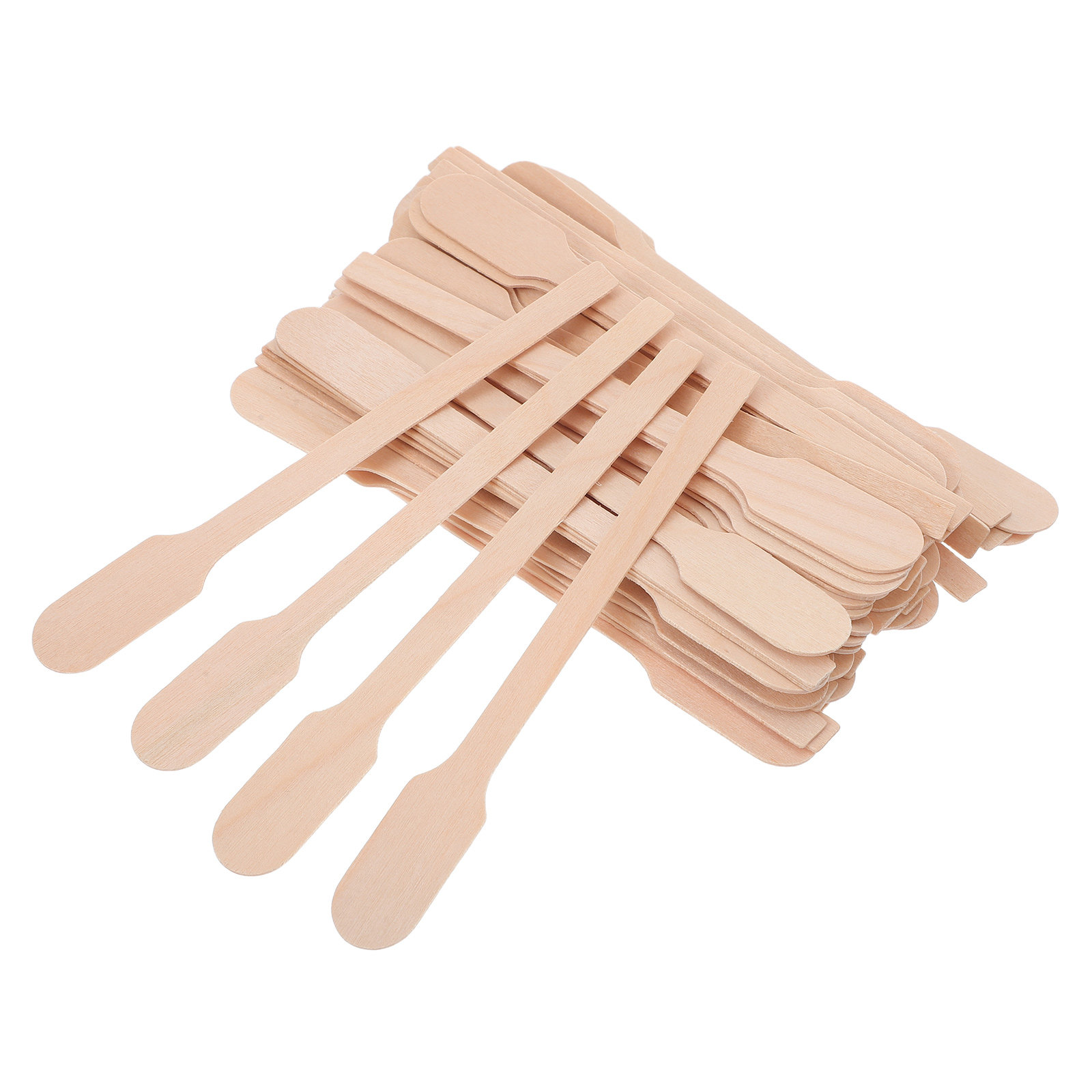 200Pcs Wood Mixing Sticks Flat - Resin Crafts ulasan dan harga