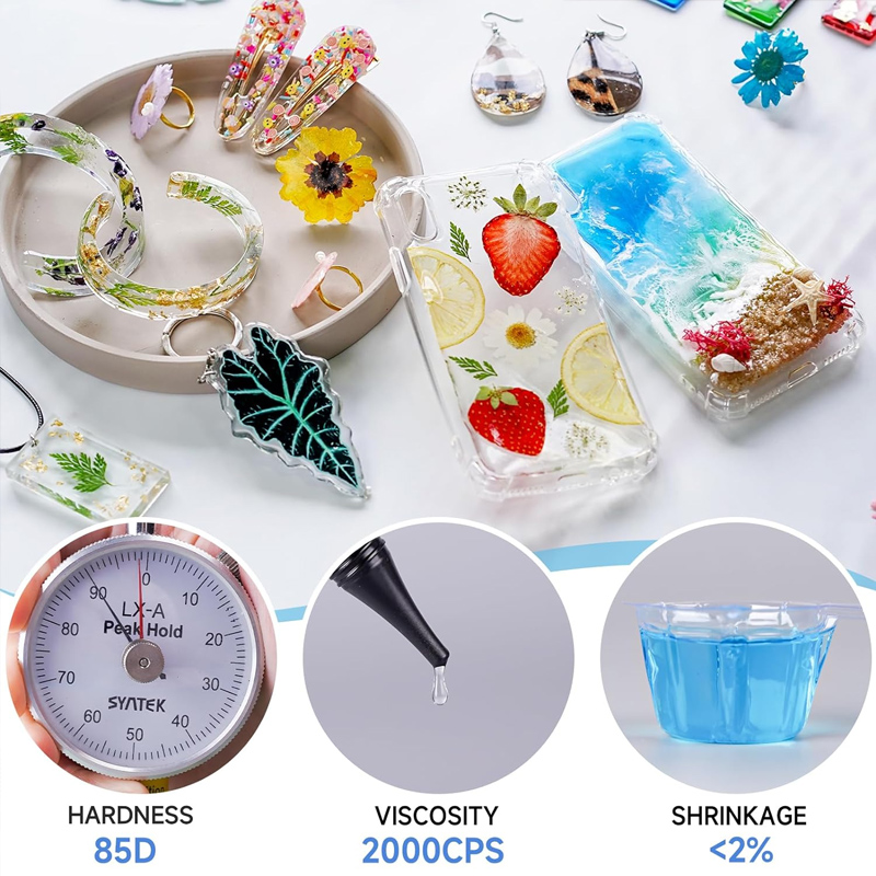 Upgraded UV Resin Hard Starter - Epoxy Uv Resin Kit ulasan dan harga