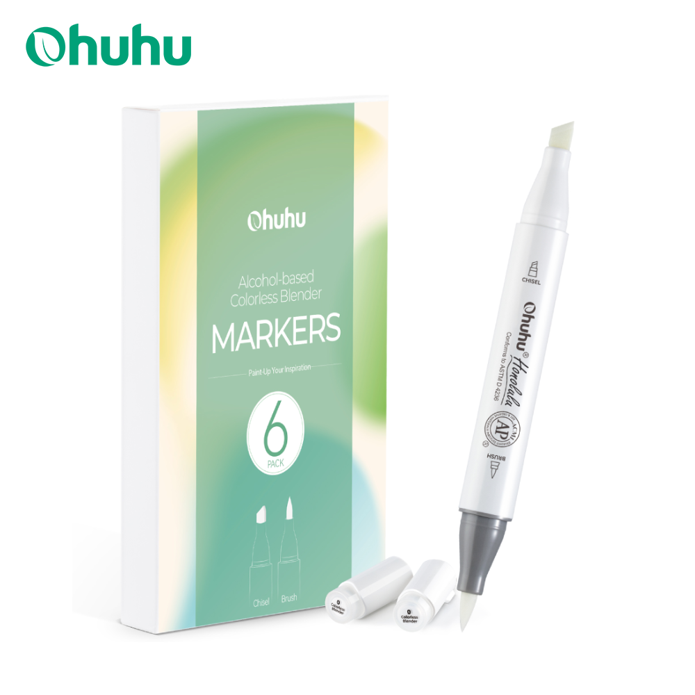 Ohuhu Honolulu Colorless Blend - Copic Marker Sketch ulasan dan harga
