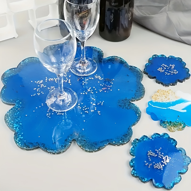 5pcs Mirror Large Flower Small - Silicone Mold Tray ulasan dan harga