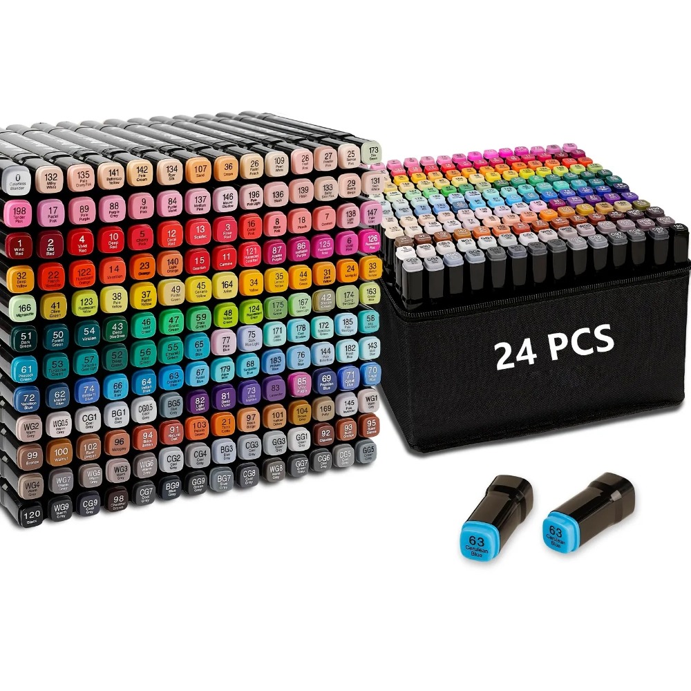 Dual Tip Alcohol Based Art Mar - Copic Marker Sketch ulasan dan harga