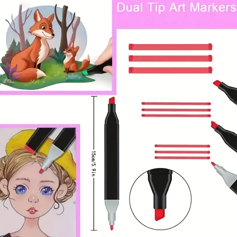 Dual Tip Alcohol Based Art Mar - Copic Marker Sketch ulasan dan harga