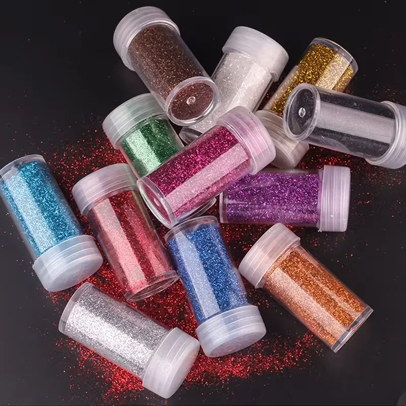 12 Pack Extra Fine Glitter Cra - Resin Glitter Pack ulasan dan harga