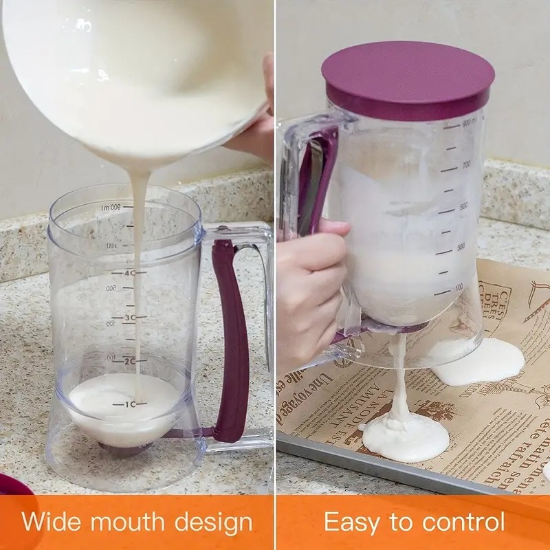 900ml Batter Dispenser Cupcake - Mixing Cup Silicone ulasan dan harga