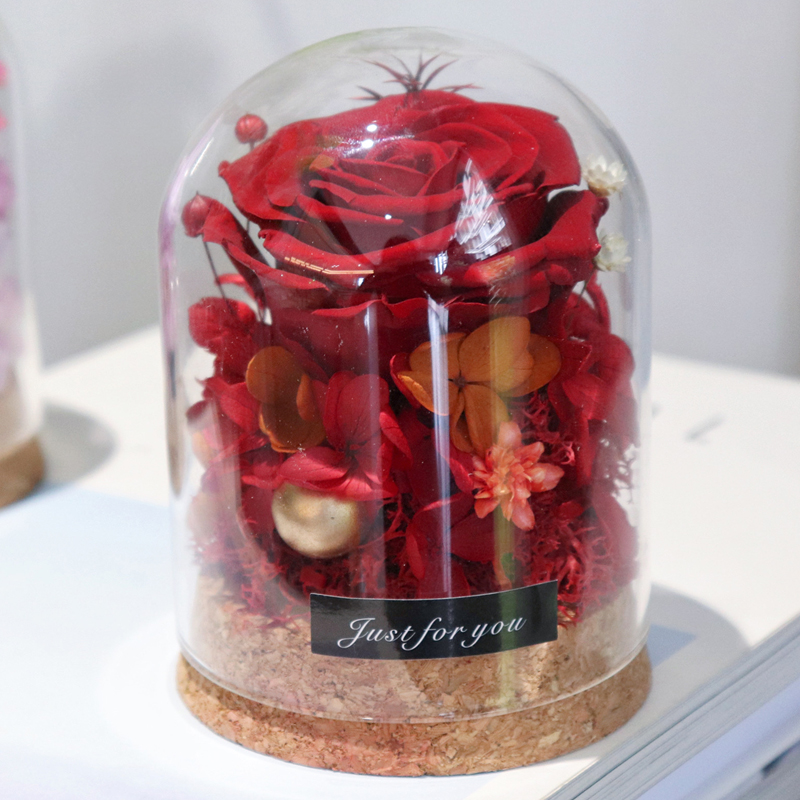 Gifts for Her Wishing Bottle E - Flower Preservation Resin ulasan dan harga