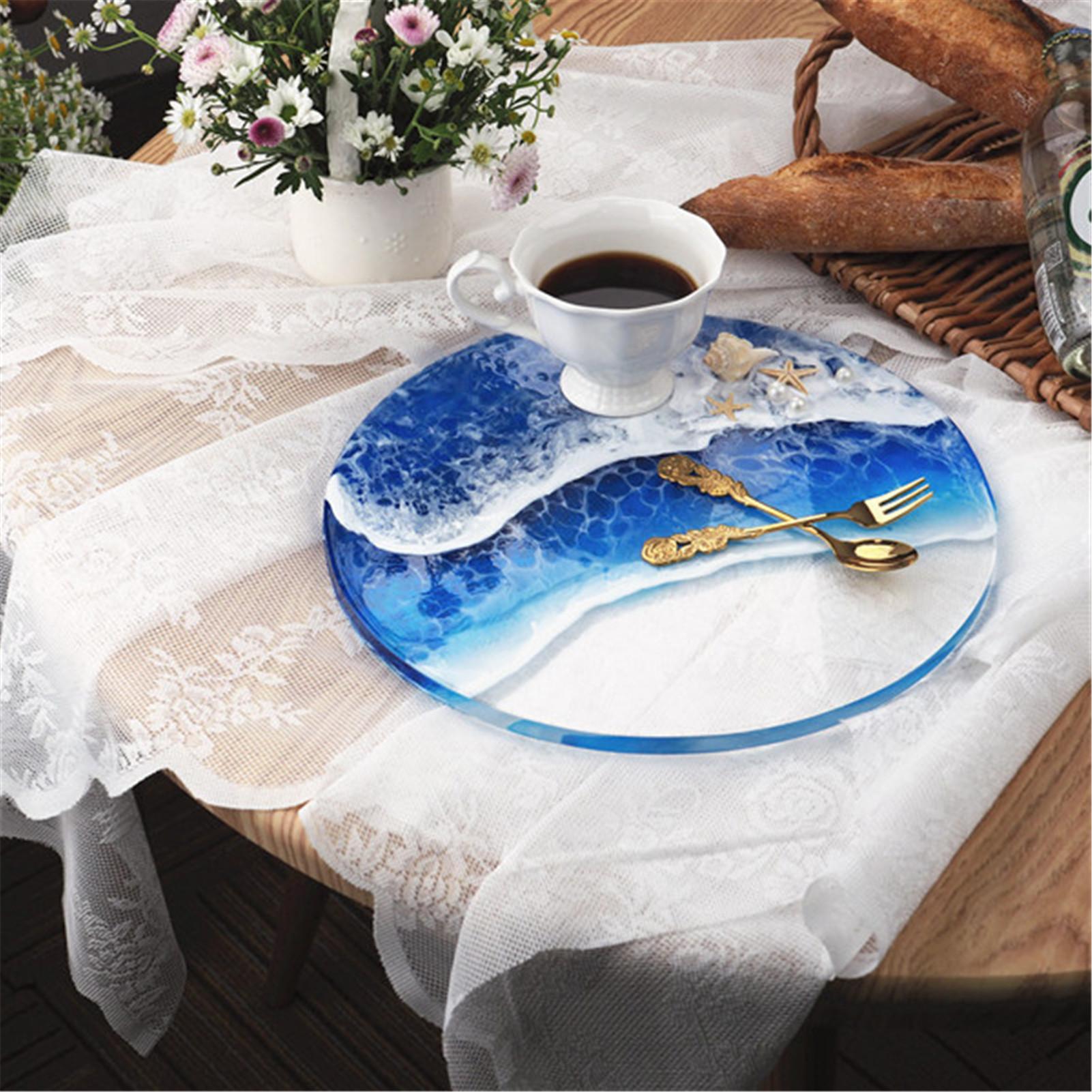 Circle Resin Mold Round Silico - Flower Preservation Resin ulasan dan harga