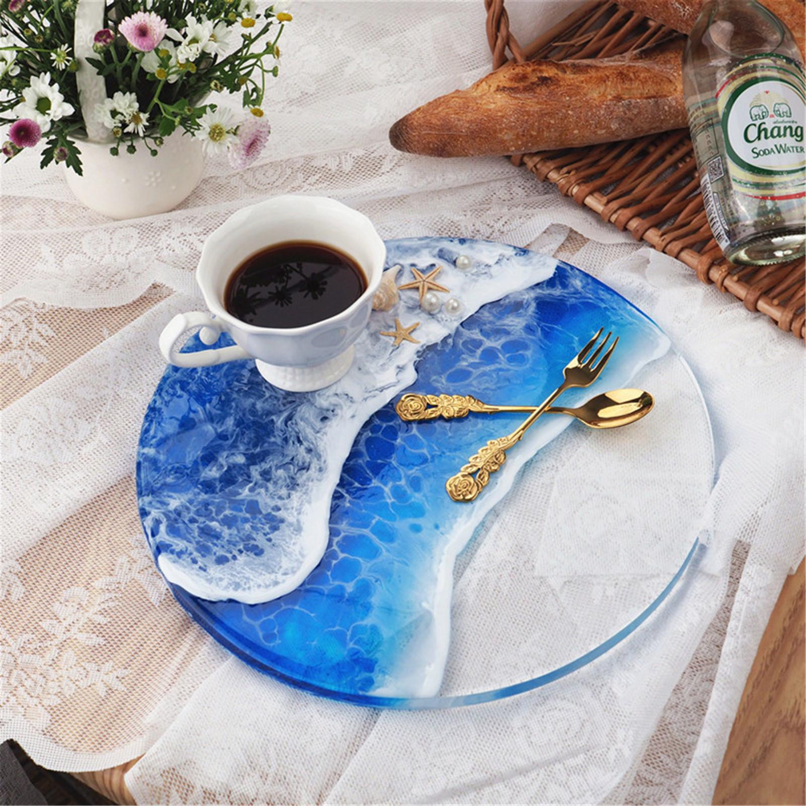 Circle Resin Mold Round Silico - Flower Preservation Resin ulasan dan harga